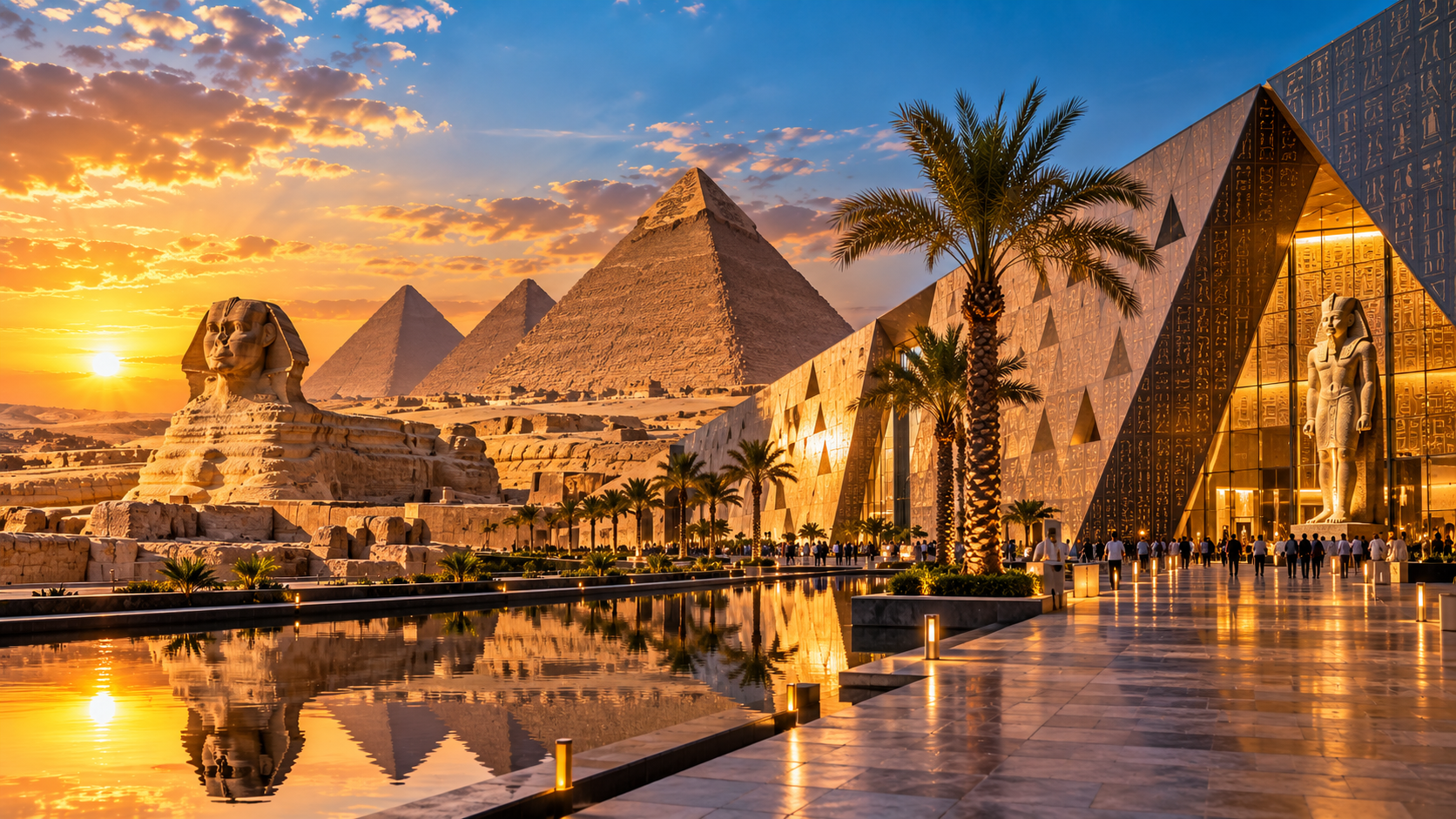 Pyramids of Giza, Sphinx & Grand Egyptian Museum