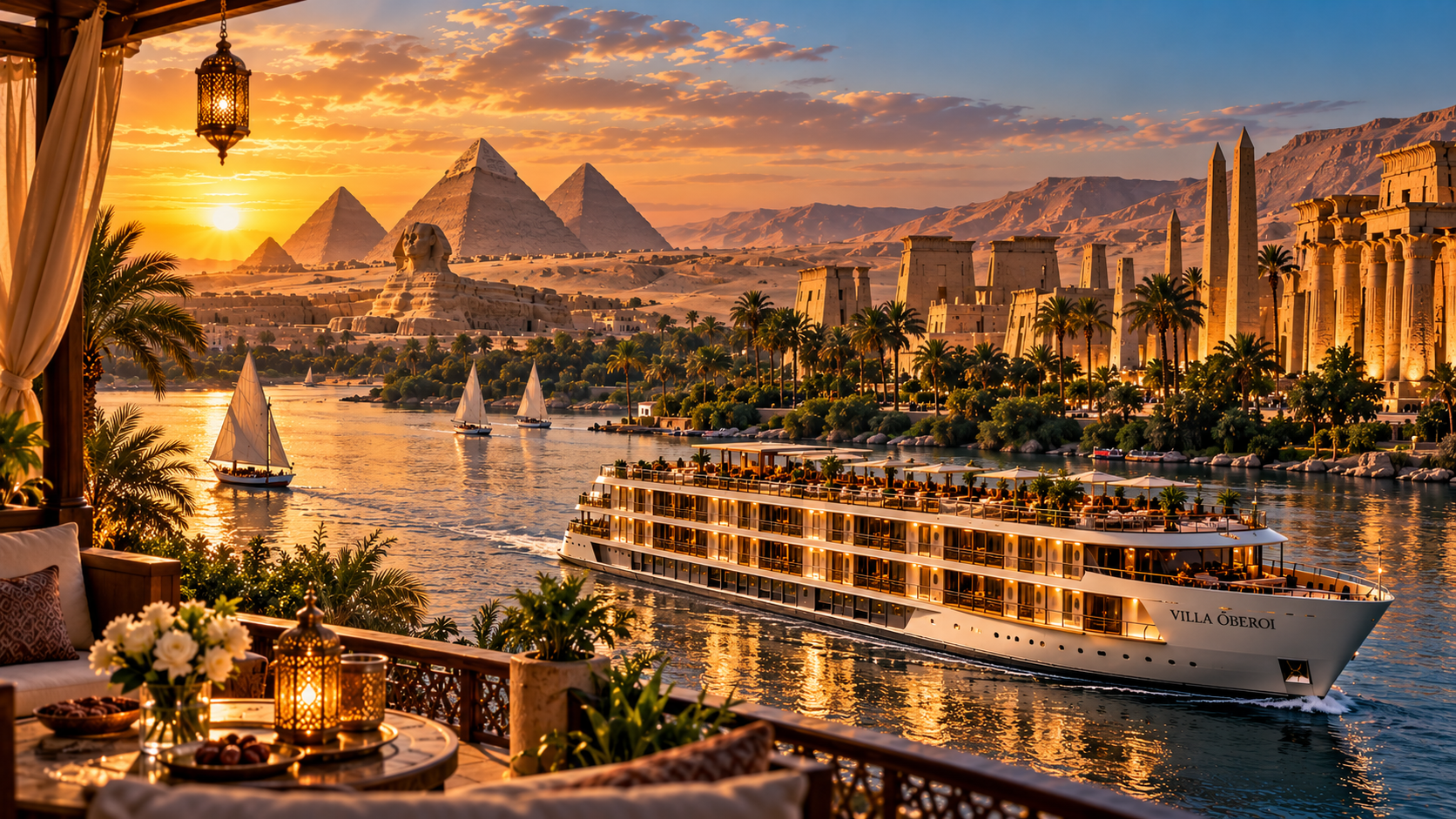 EGYPT — A JOURNEY THROUGH TIME 13 Days / 12 Nights — Cairo · Luxor · Aswan · Abu Simbel