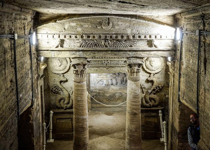 Alexandria Highlights — Catacombs, Pompey's Pillar & Citadel