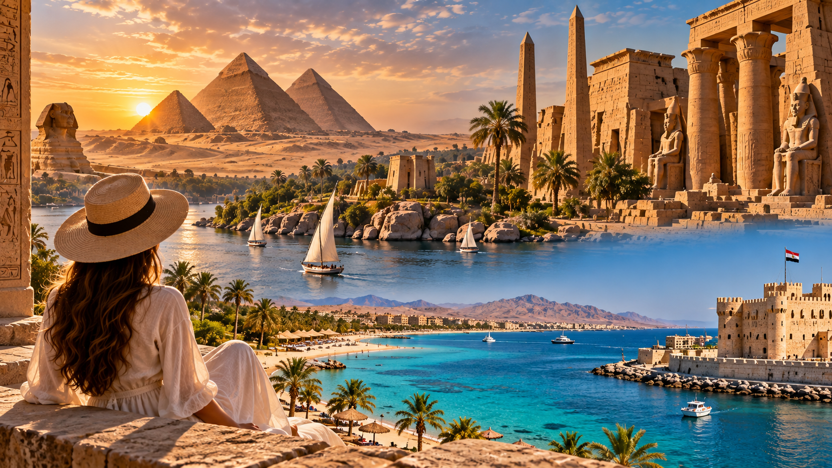 14 Days The Grand Egypt Journey: Cairo, Aswan, Luxor, Hurghada & Alexandria